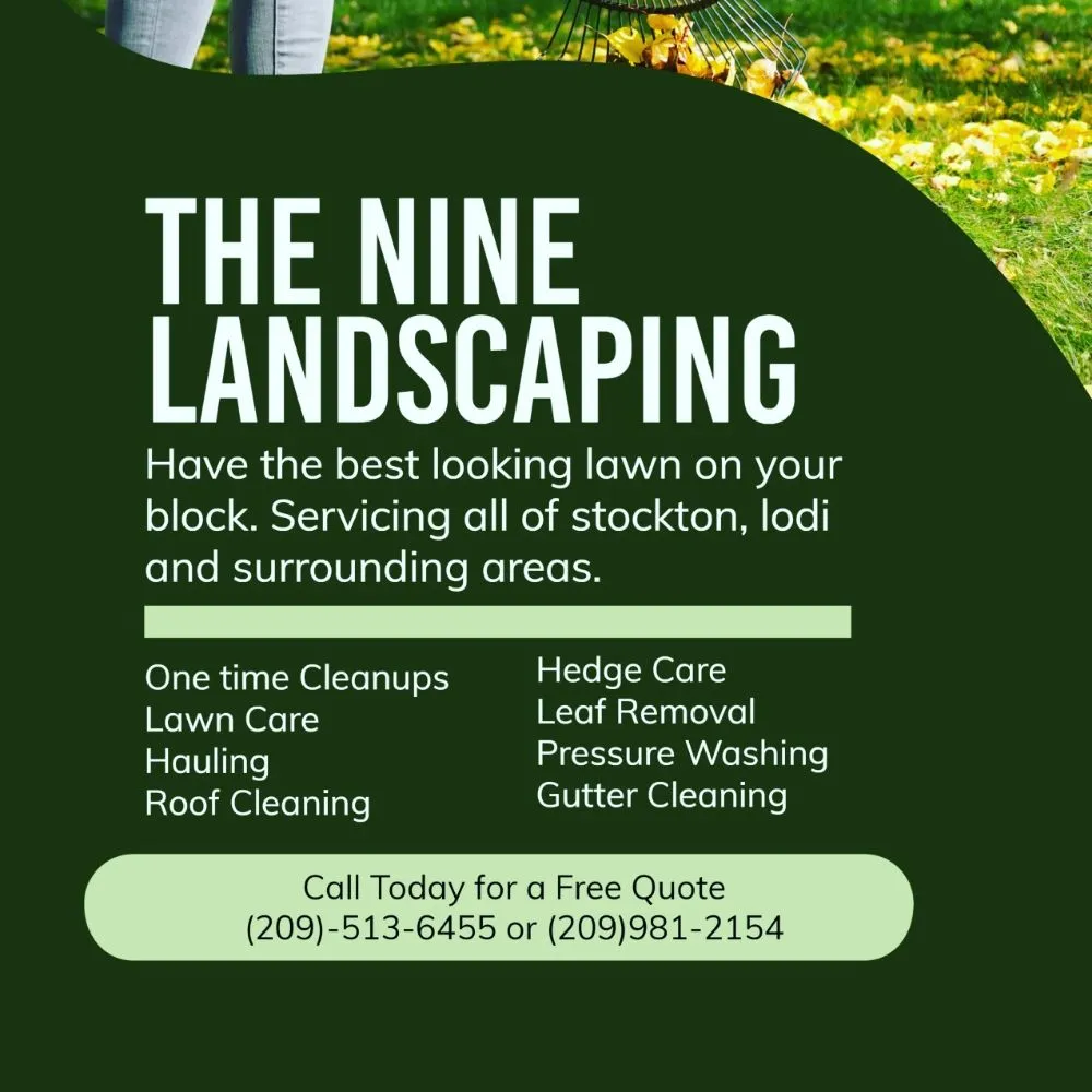 Trusted landscape design experts serving Stockton, CA - The Nine Landscaping