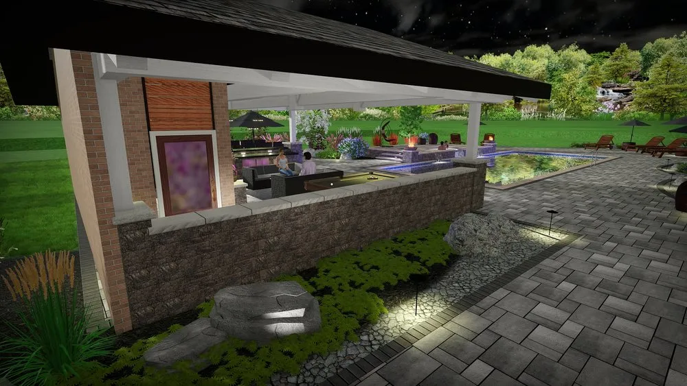 Affordable outdoor landscaping in Lake Barrington, IL by The NL Group