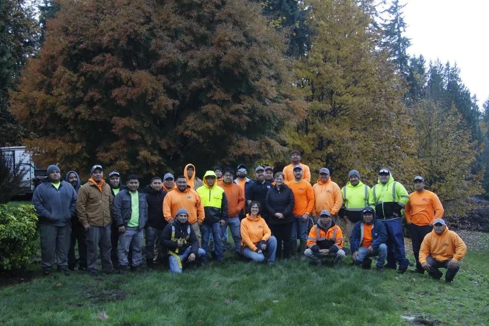 Custom outdoor landscaping in Mill Creek, WA by The Northwest Gardener