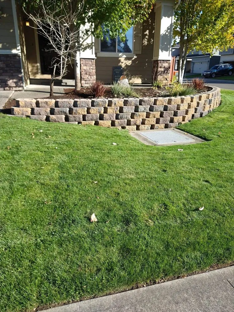 Custom garden landscaping near you in Yelm, WA by The Northwest Groundsman Guys & Landscapes