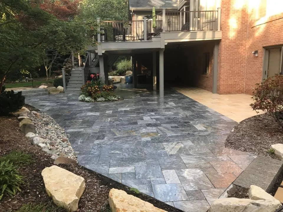 Affordable garden landscaping in Plymouth, MI by The Old Village Landscaper