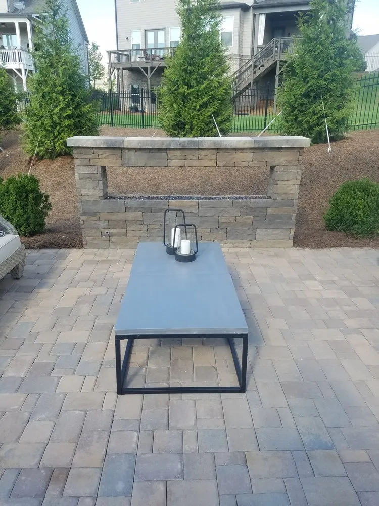 Professional lawn mowing service in Lawrenceville, GA by The Oldowan Paver Company