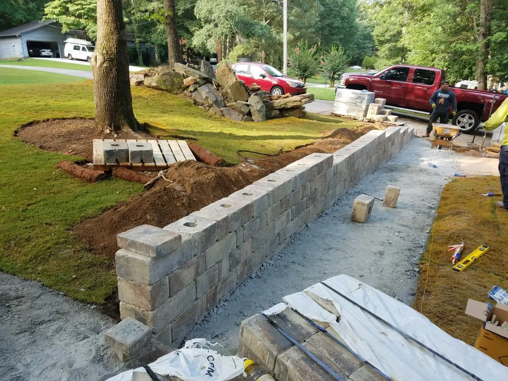 Affordable yard cleanup service near you in Lawrenceville, GA by The Oldowan Paver Company