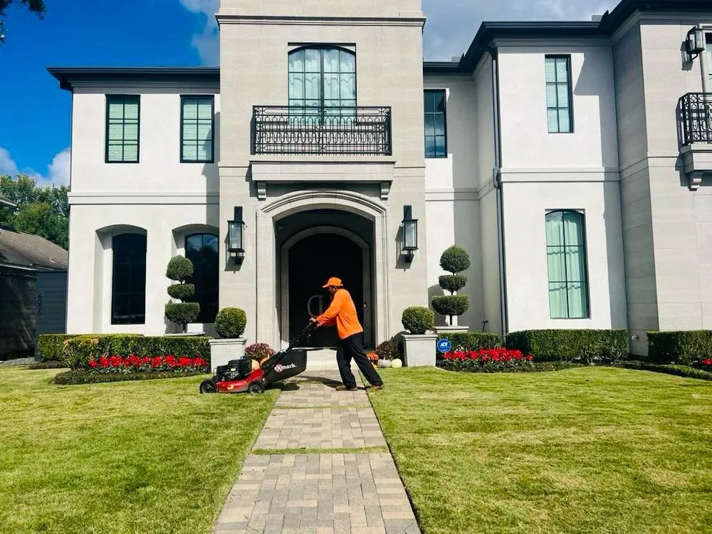 Top-rated landscaping services for homes in Houston, TX by The One Landscaping