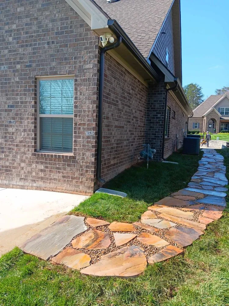 Custom yard cleanup service for residential properties in Knoxville, TN by The Only Juan Landscaping