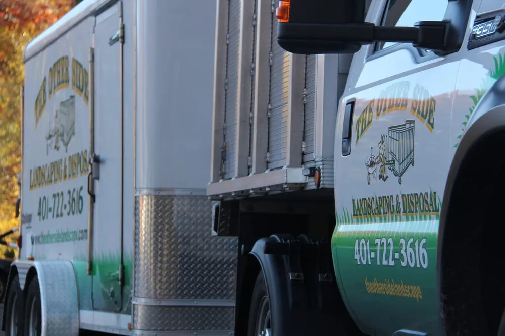 Expert yard cleanup service for residential properties across Cumberland, RI - The Other Side Landscaping & Disposal