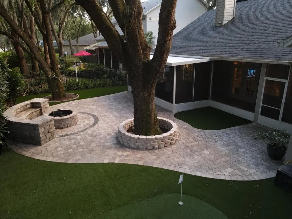 Affordable landscape design in Largo, FL by The Outdoor Living Pros