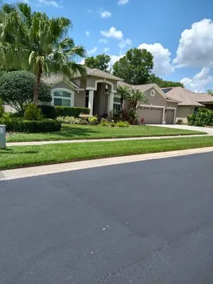 The Palms Lawn Care Logo