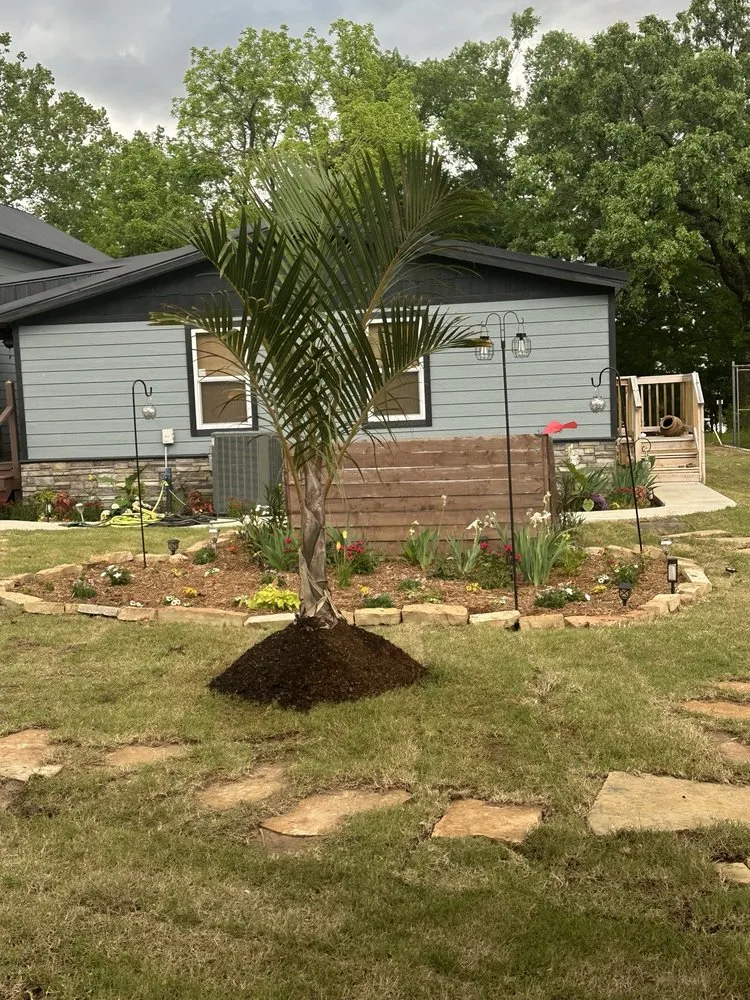 Expert outdoor landscaping for beautiful yards in Eufaula, OK by The Patch