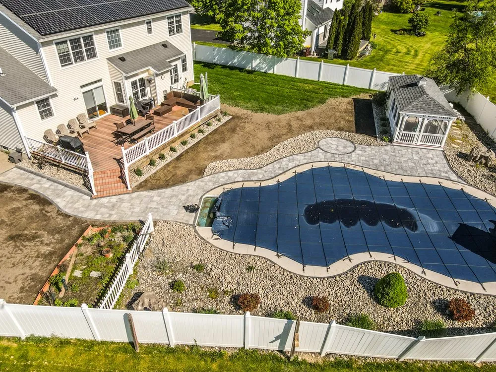 Expert landscape design for beautiful yards in Troy, NY by The Patio Bros