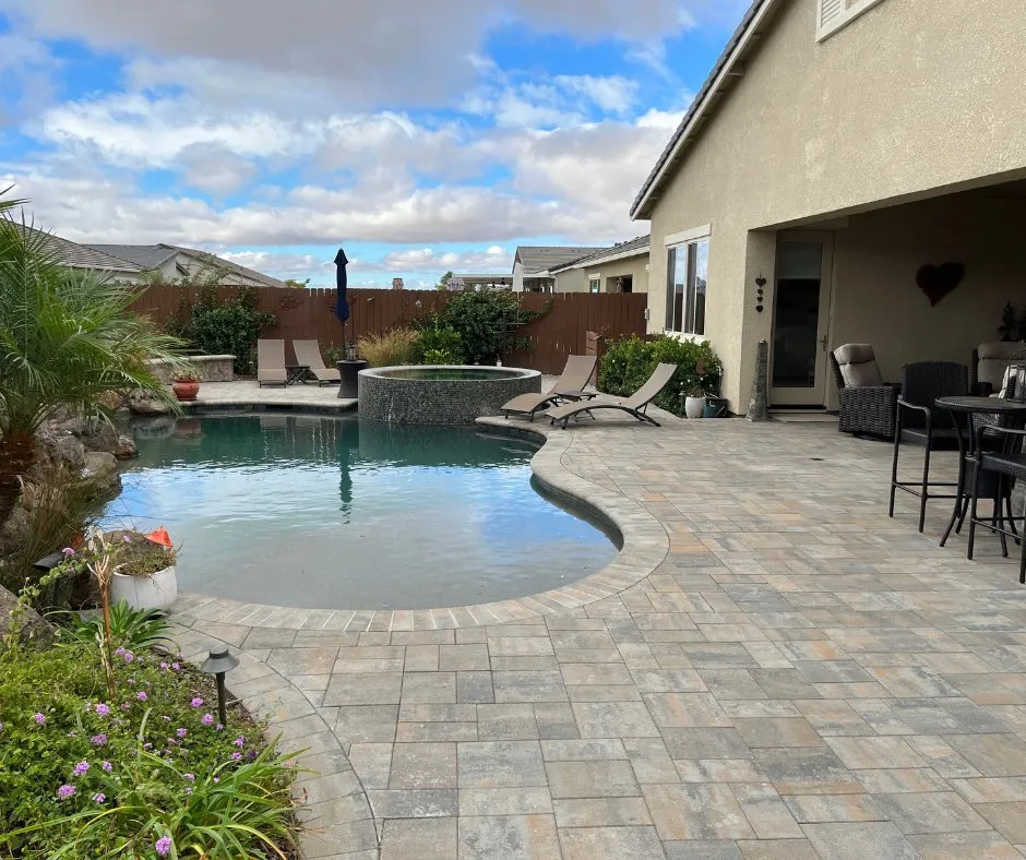 Local landscape installation in Fairfield, CA by The Paver Company