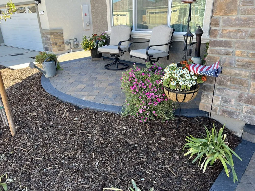 Trusted yard cleanup service for year-round maintenance in Modesto, CA by The Paver Company