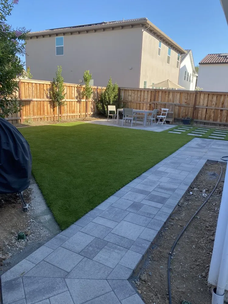 Top-rated outdoor landscaping in Modesto, CA by The Paver Company