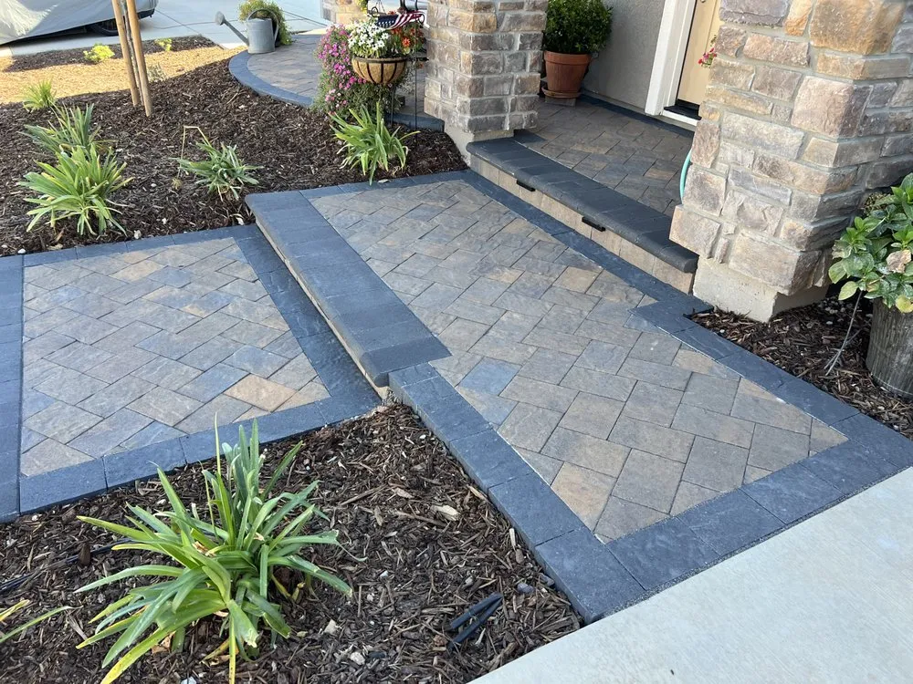 Top-rated landscape installation in Modesto, CA by The Paver Company