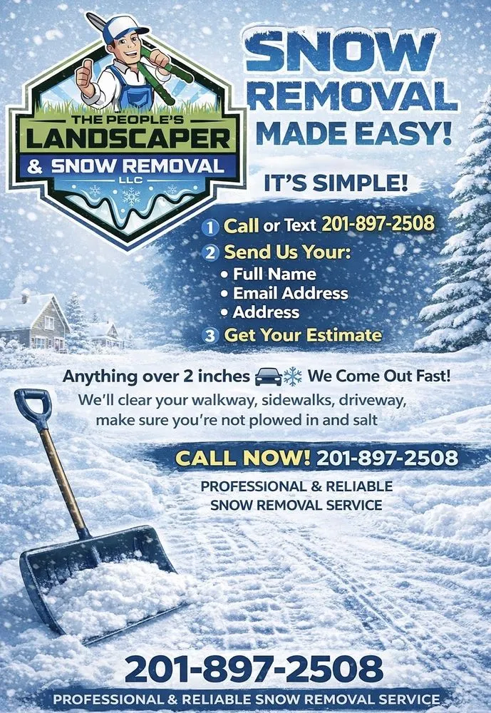 Top-rated garden landscaping experts serving Hazlet, NJ - The People’s Landscaper & Snow Removal