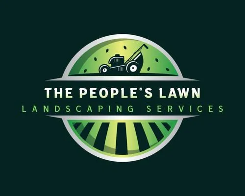 The People's Lawn and Landscaping Logo