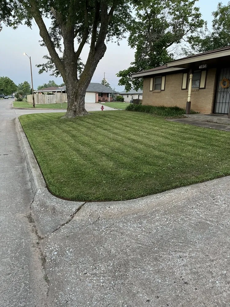 Local yard maintenance near you in Midwest City, OK by The Perfect Cut