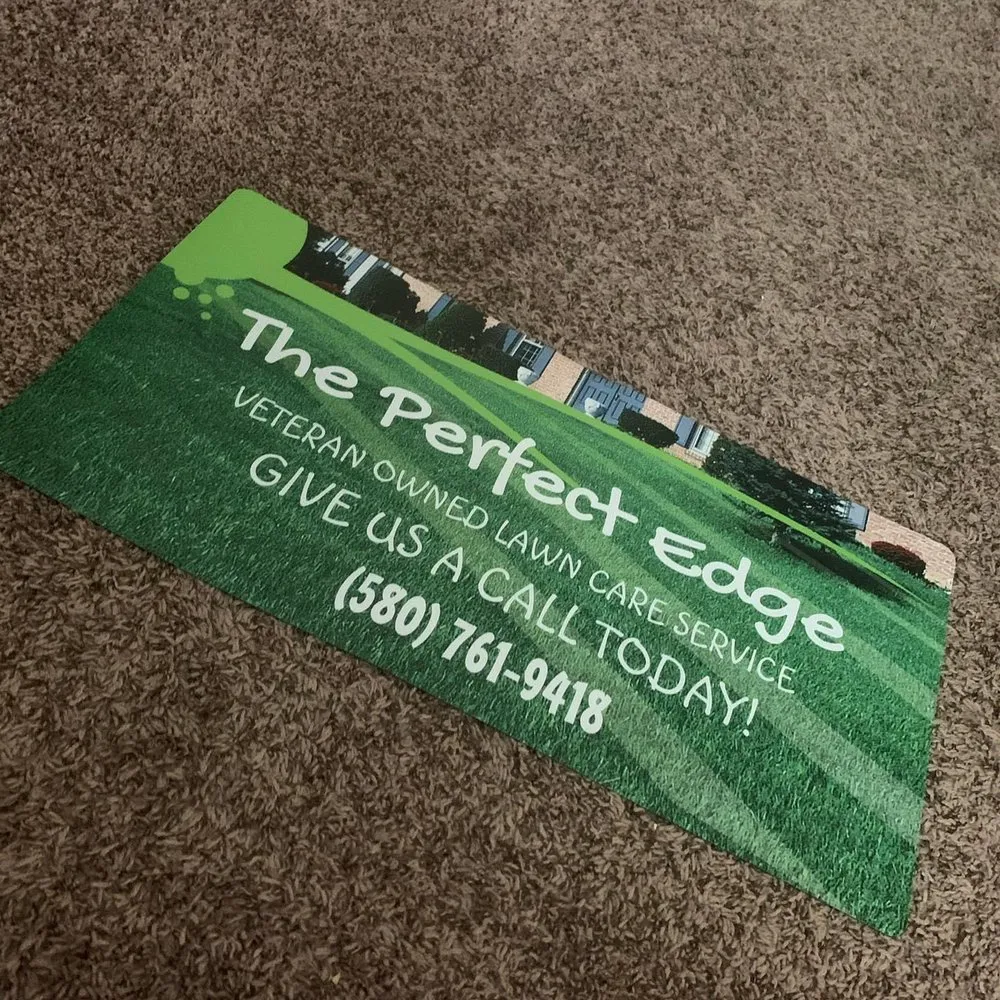 Custom residential landscaping in Yukon, OK by The Perfect Edge