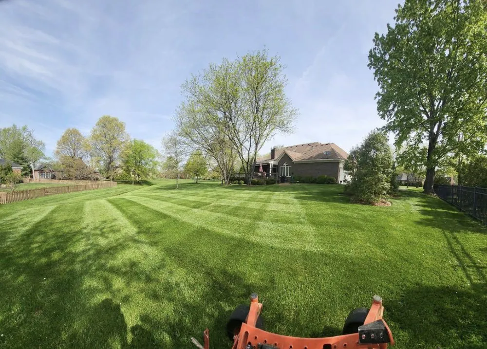 Expert residential landscaping with custom design in Louisville, KY by The Perfect Garden Landscaping