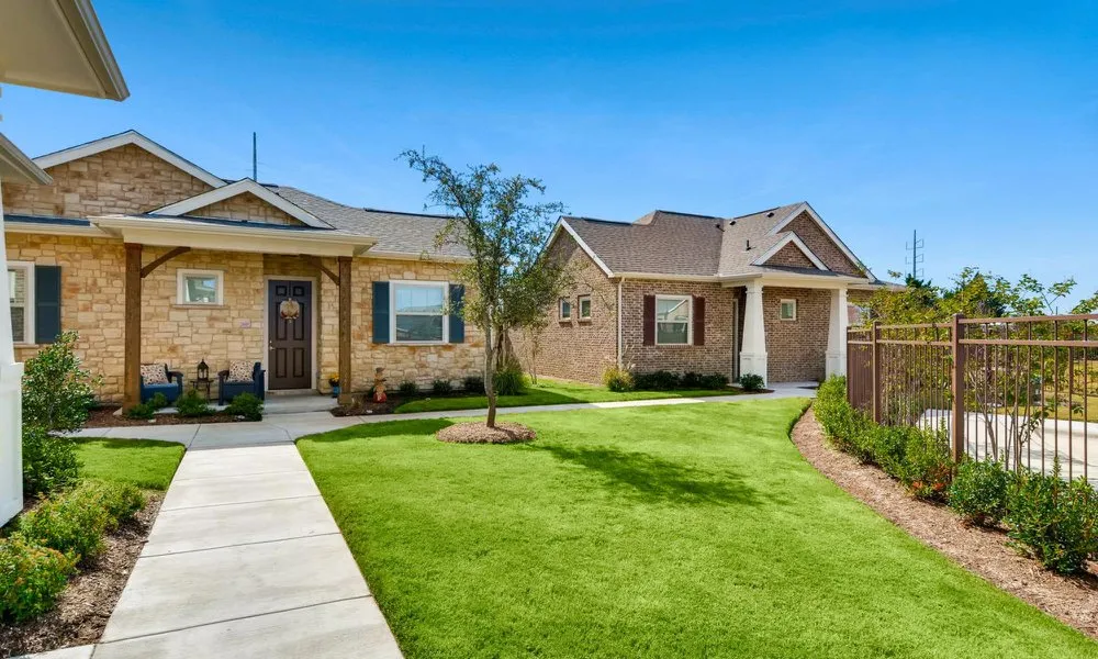 Custom landscape installation for beautiful yards in Modesto, CA by The Perfect Grass