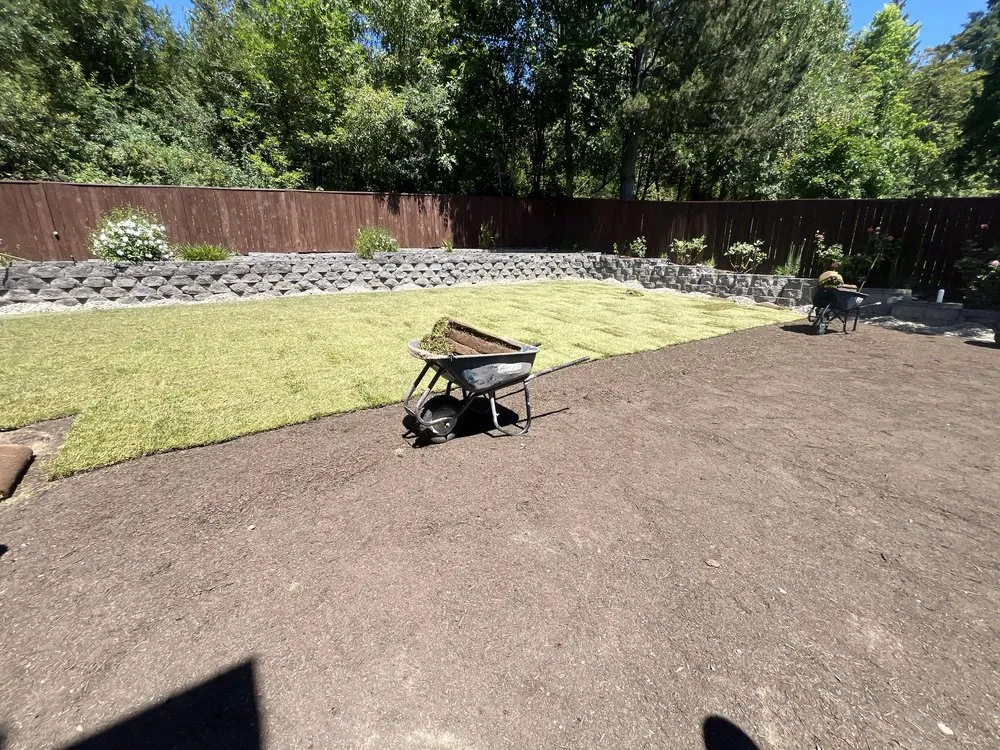 Trusted lawn mowing service in Woodburn, OR by The Pines Landscape