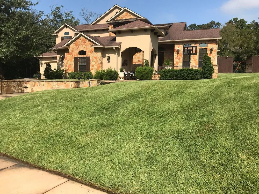 Reliable landscape installation in College Station, TX by The Pines Lawn Care