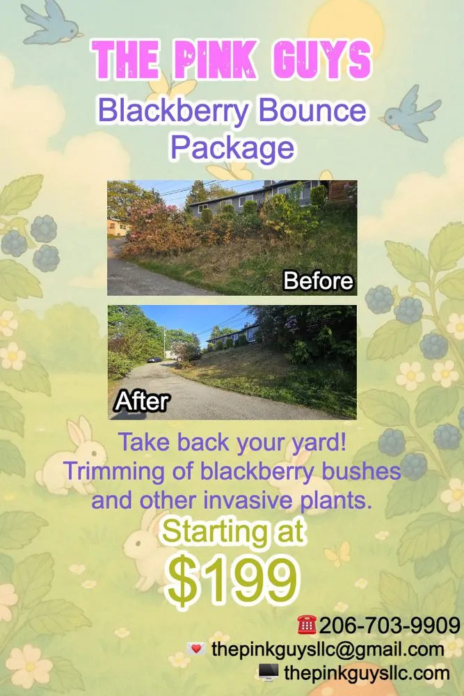 Trusted landscape installation experts serving Seattle, WA - The Pink Guys