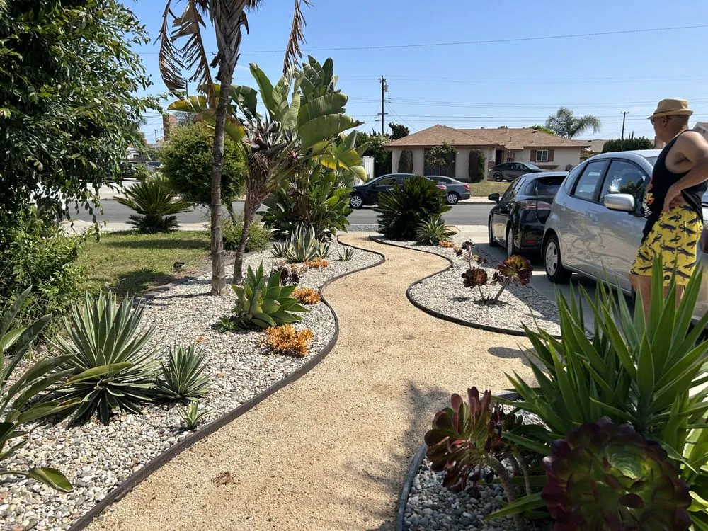Top-rated landscape installation in Long Beach, CA by The Plant Dr