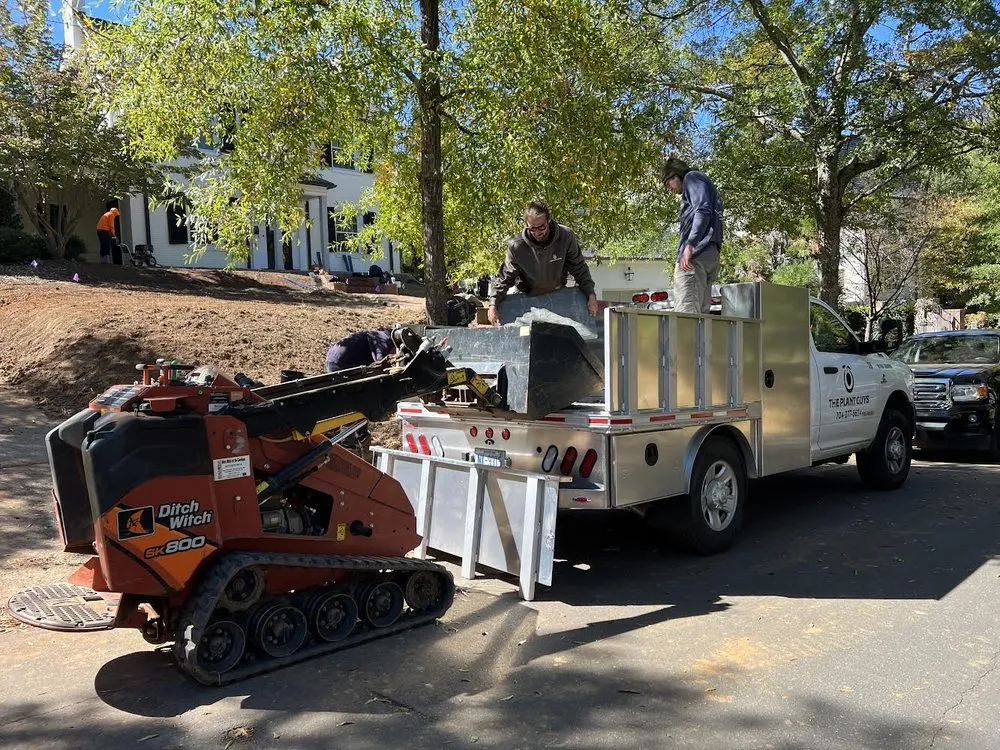 Custom yard maintenance in Charlotte, NC by The Plant Guys
