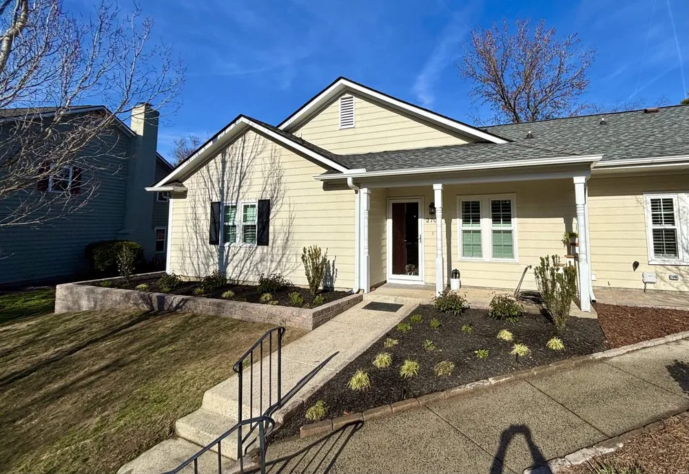 Custom garden landscaping in Charlotte, NC by The Plant Guys