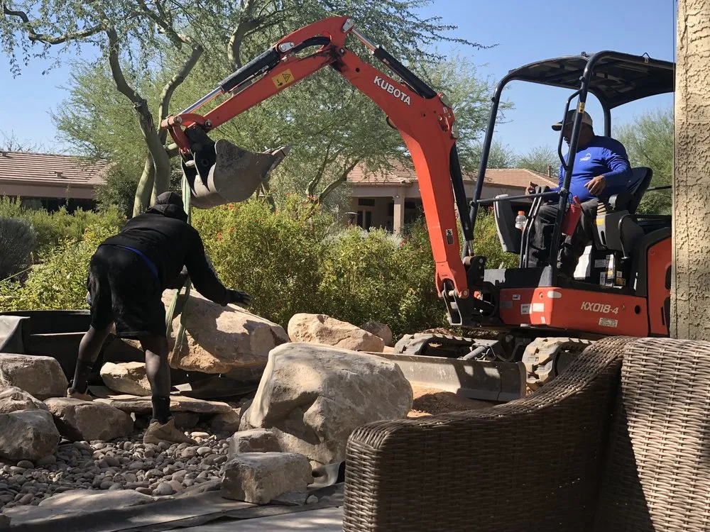 Top-rated landscape installation in Peoria, AZ - The Pond Gnome