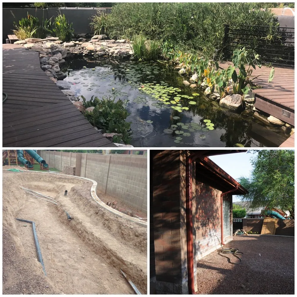 Trusted outdoor landscaping in Peoria, AZ - The Pond Gnome