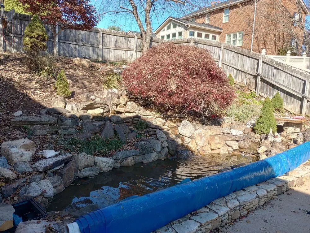 Professional yard maintenance in Colonial Heights, TN by The Pond Partners