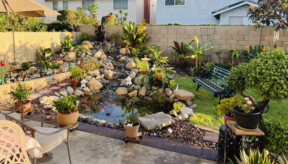 Custom yard maintenance experts serving Claremont, CA - The Pond Pros of Southern California
