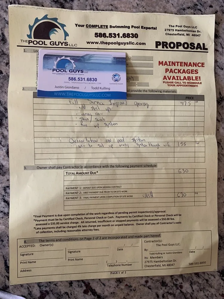 Reliable lawn care service with custom design across Chesterfield, MI - The Pool Guys