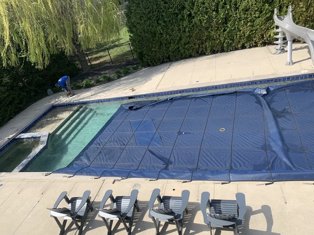 Affordable yard maintenance with custom design in Chesterfield, MI by The Pool Guys