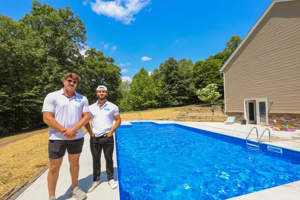 Professional outdoor landscaping experts serving Johnstown, OH - The Premier Pool