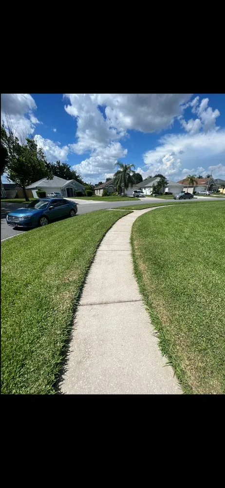Custom yard cleanup service with custom design across Kissimmee, FL - The Pressure Washing Brothers