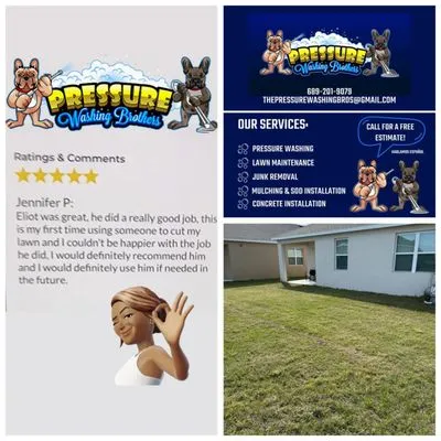 The Pressure Washing Brothers Logo