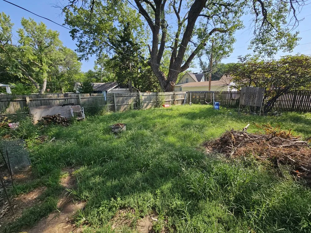 Custom yard cleanup service with custom design across Wichita, KS - The Proper Cut