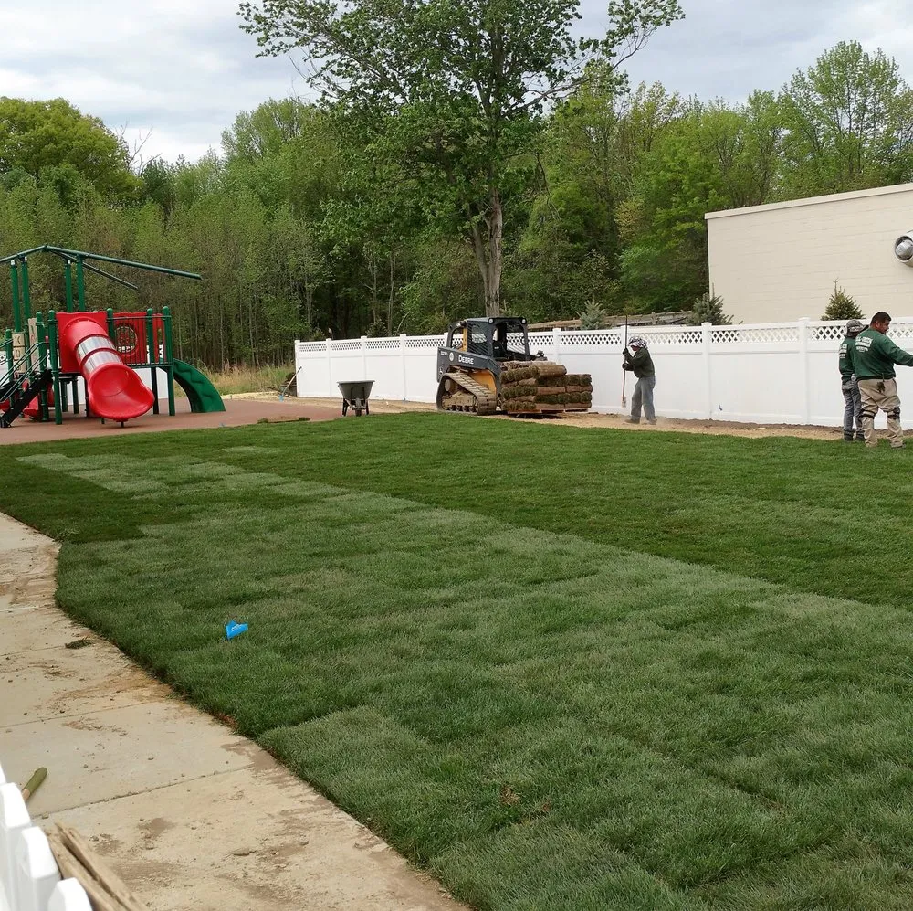 Affordable lawn mowing service in Williamstown, NJ by The Rahn Companies