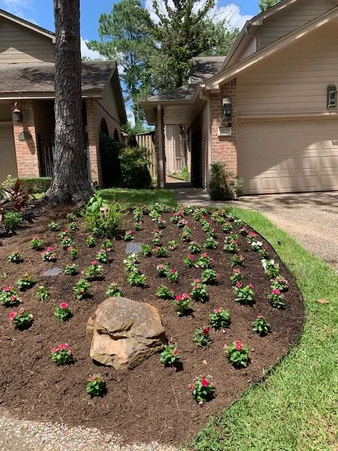 Custom landscape installation near you across Houston, TX - The Raise Landscape Maintenance