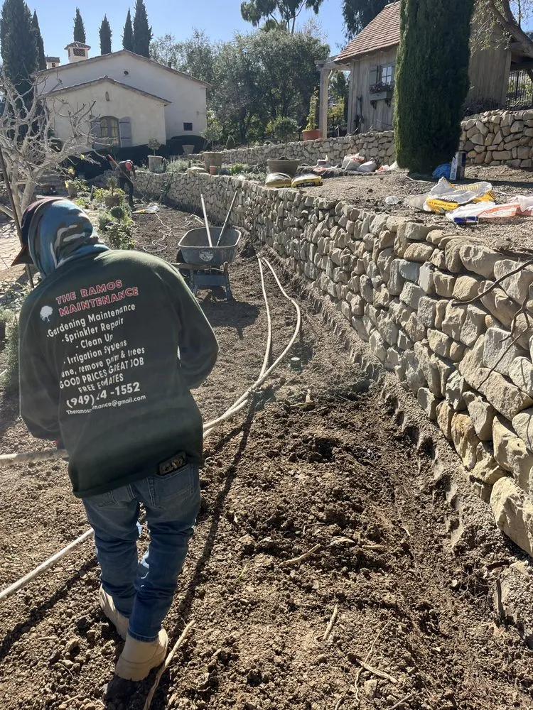 Affordable garden landscaping in San Juan Capistrano, CA by The Ramos Maintenance