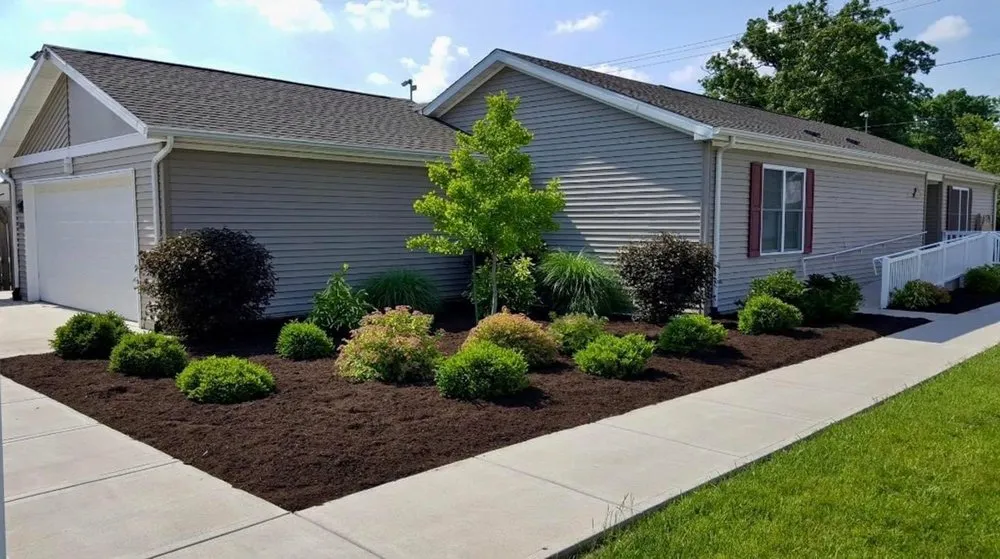 Custom residential landscaping with custom design in Concord, NC by The Real Green Thumb