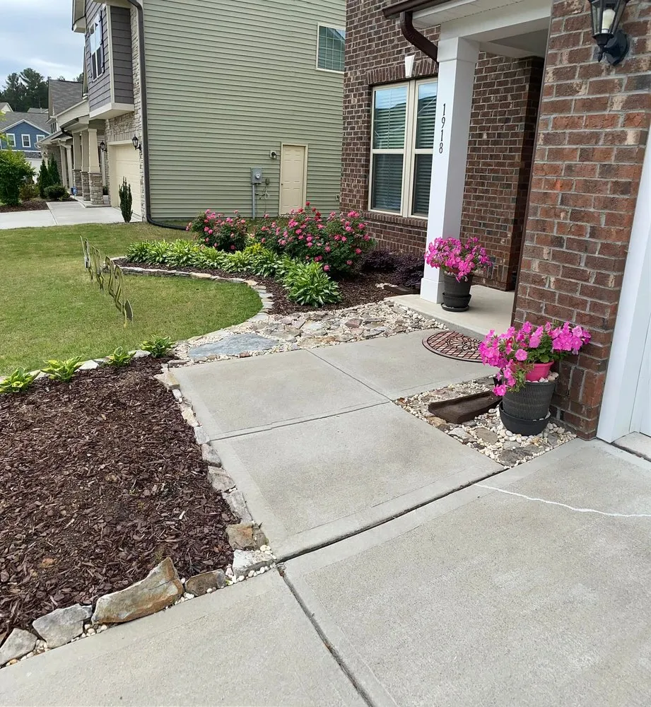 Custom lawn mowing service near you in Knightdale, NC by The Real McKoy Landscaping