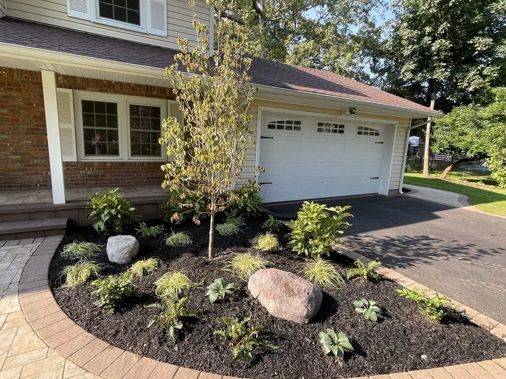 Local landscape installation in Islip Terrace, NY - The Rebel Gardener