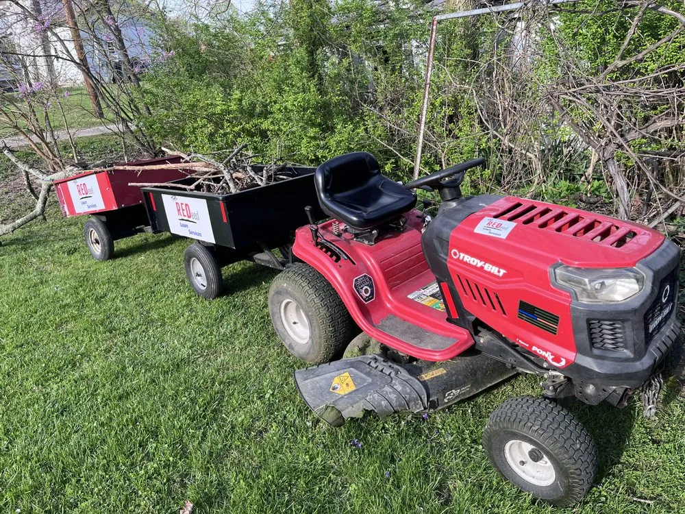 Reliable lawn mowing service in Dublin, IN by The Red Deed Lawn Services