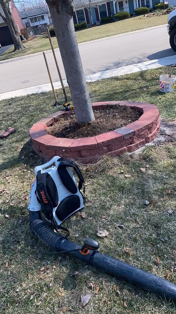 Custom lawn mowing service in Joliet, IL - The Red Flowers Landscaping