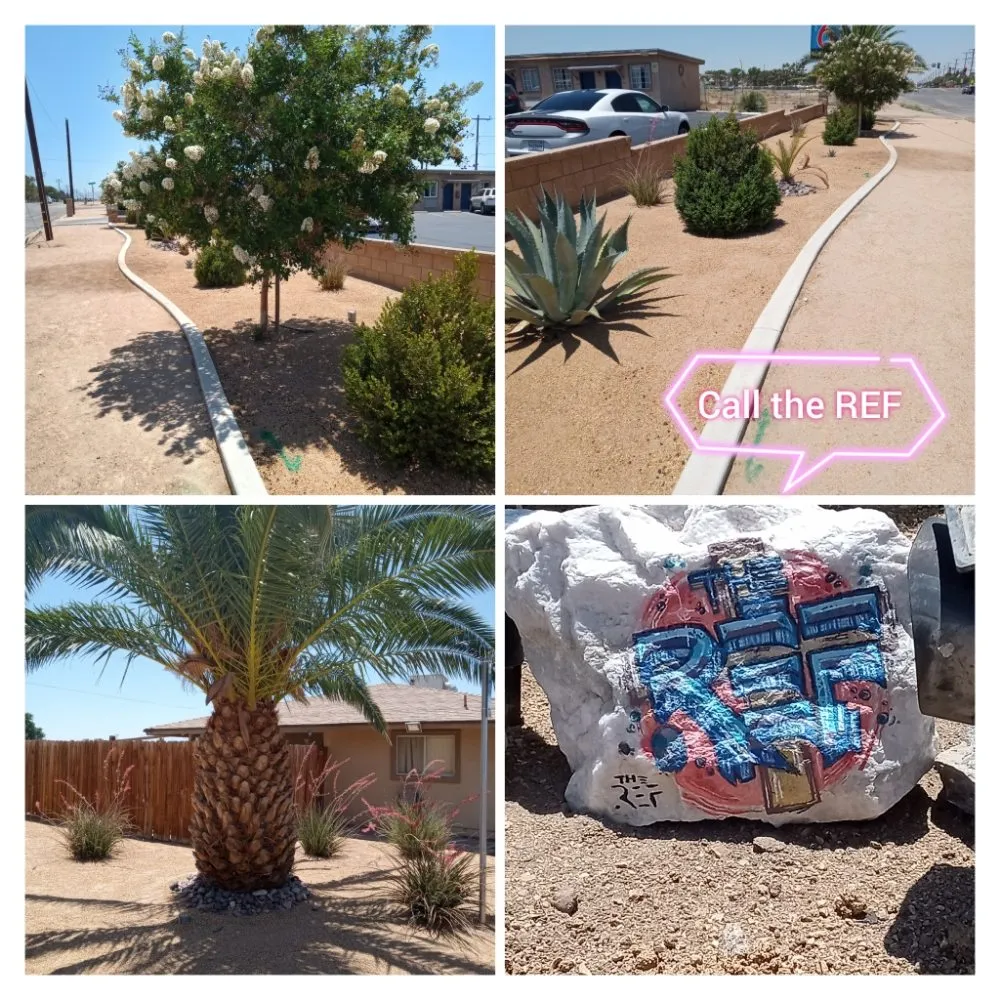 Top-rated lawn mowing service for year-round maintenance in Hesperia, CA by The REF Landscaping