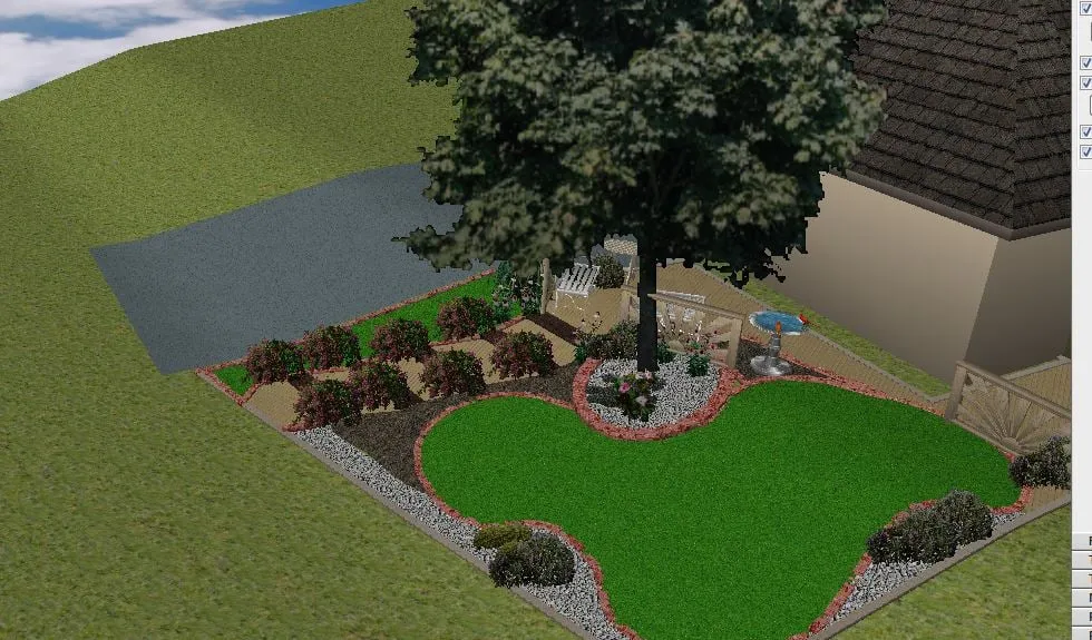 Local yard maintenance with custom design in Sacramento, CA by The Reid System